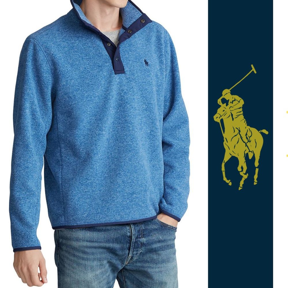 NWT POLO by Ralph Lauren Fleece Pullover